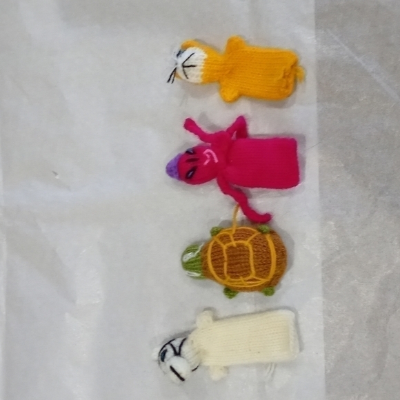 𝅺HANDMADE finger puppets - Picture 1 of 1